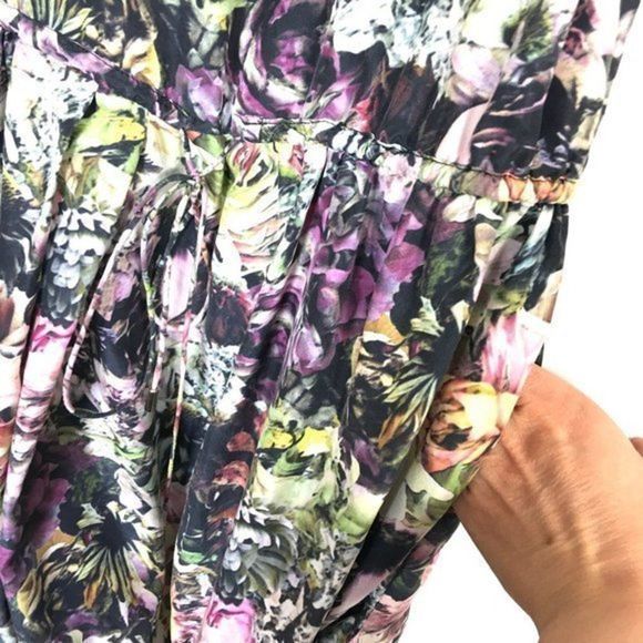Zimmermann Mini Dress Silk Floral Brand Size 0 US 4 - Picture 9 of 14